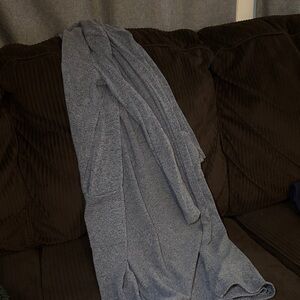 Charlotte Russe Gray and Brown Knit Sweater